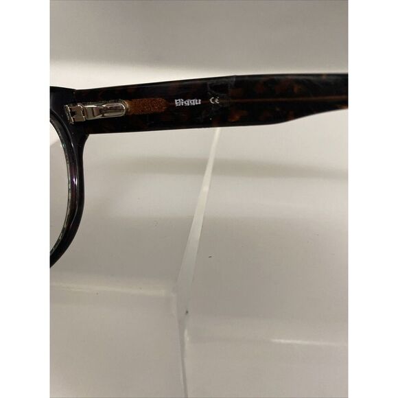 Biggu Eyeglass Frames NEW Frame Only Women Black Brown 3239 Cat Eye - Picture 9 of 13